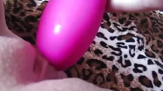 Pov clit vibrator orgasm