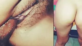 Stepsister Latika Doggy style take cock and fucking hard