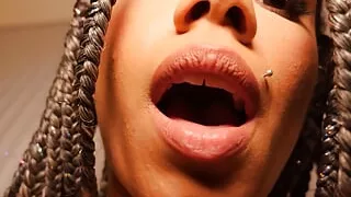 Black latina beauty big cock anal sex after a POV blowjob and fucking pussy