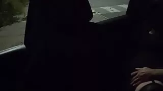 French Dogging - My wife had parking squirts and fucks a voyeur - Caught by strangers - MissCreamy