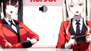 Roleplay JOI Hentai en español. Kakegurui.
