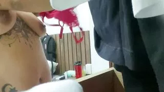 Camera in my stepmother's dressing room