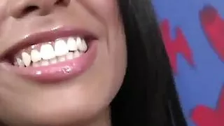 Cassandra Cruz an unfaithful Latina slut with brown hair