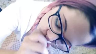 Blowjob Sloppy Cosplay