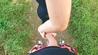 Outdoor Full Sex and Facecum