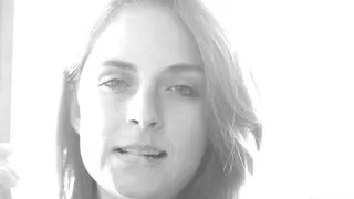 Busty Ashlee Graham smokes while showing off her natural