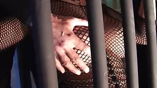 A BDSM Master Makes His Blonde Slave Suck His Dick and Make Him Cum