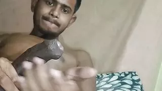 Top boy showing his big dick