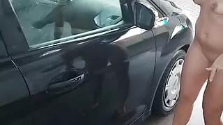 I strip completely naked and wash my car in public at a car wash
