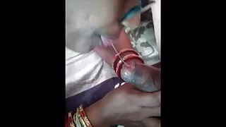 Indian Aunty Hardcore Blowjob for Fucking