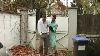 Miss Ophelia, pretty nympho nurse, knows how to keep her place!