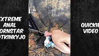 20.march.2024 Anal, Machine, Fuck Machine, Dildo, Anal Dildo, Bellybulge, Belly Bulge, Prolapse, Anal Prolapse, Hotkinkyjo, Hkj