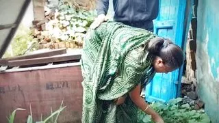 Indian Desi Bhabhi devar sex in the outdoor vegetable field