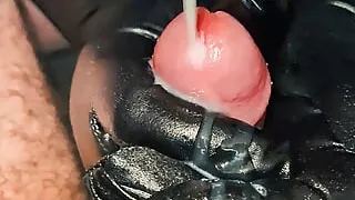 Close up blowjob - instructions for extremely strong cum (my lady)