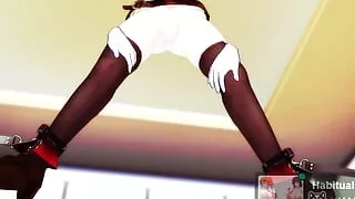 mmd r18 Daily life of a Captain VTuber sex bitch 3d hentai sex milf public milk tits big ass tit ass big