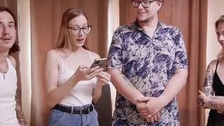 Strip Musical Chairs with Angelina Mary Dean and Maks