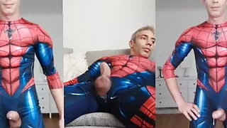 Spiderman comic gay handsfree bareback creampie dexterxxl