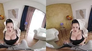 RealityLovers - Sandra Sturm With Super Big Tits In Tight Black Dress