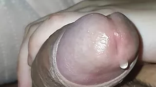 Step son dick almost cum by step mom hand