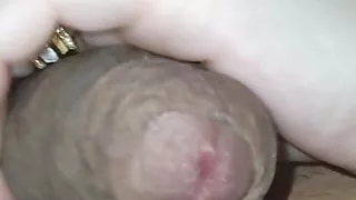 Step mom handjob step son dick with her hand