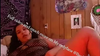 Lightskin fucks Wet pussy with dildo