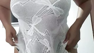 My stepmom finds me smoking and ends up sucking my cock. Full movie