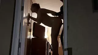 Putting on a show at our hotel!