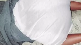 Sri Lankan Sexy Girl with Night Dress and Underskirt