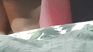 Step mom on sexy tights walking into step son room