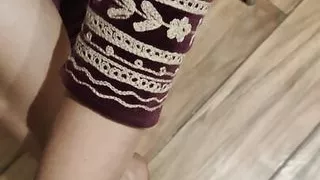 Real Indian NRI bhabhi in hotel room