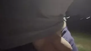 Heading out to the park nude to take a piss and flash cock