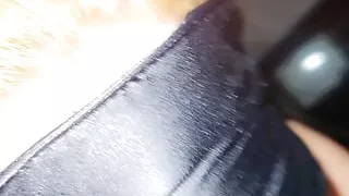 Hotblondygirl blowjob cum in mouth feet view sock collant nylon ass pov blonde latina