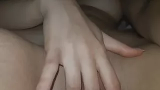 Close up Masturbation in the Morning for Your Tonque - Real Amateur Wet Pussy