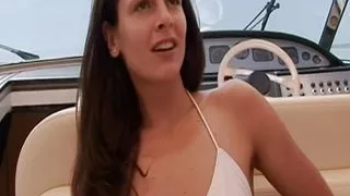 This amazing babe can handle two big peckers