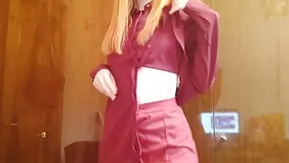 Dancing collegegirl