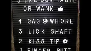 Easy Sissy JOI Game for Fags