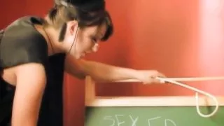 Gorgeous Sex Ed Teacher Finds the Best Way to Deal with Lazy Lesbian Blondie