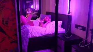 Lera Had a Dildo Stuck Right in His Pussy, She Called Sanny and Called Him for Help, Was Fucked - Nigonika Porn 2024