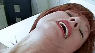 Redhead Sex Obsessed Tits MILF in Action