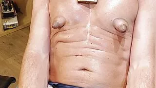 Extreme Fat Pumped Boy Nipples Compilation