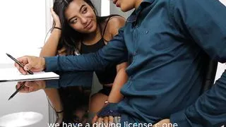 Driving Instructor Lets Me Try His Cock