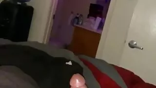 Stroking my chub cock