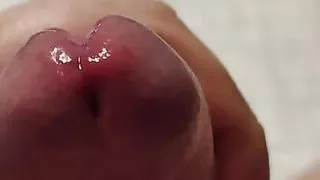 Greek balls and cum at bed