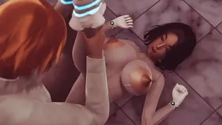 3D Fast sex on a space station l Anime Hentai uncensored SFM