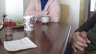 CHOUHA!!! FADIHA!!! I show my dick to my friends moroccan granny!!!