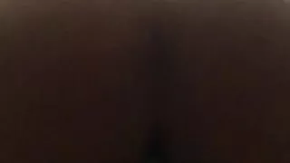 Shoving 60cm foam dildo in my asshole