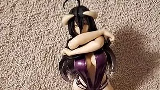 Albedo swimsuit bukkake 2