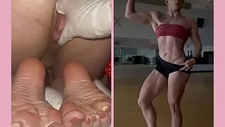 Flexing & Gloved Fisting Featuring Koraangel