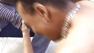 Nasty Blonde Swinger Banged Outdoors