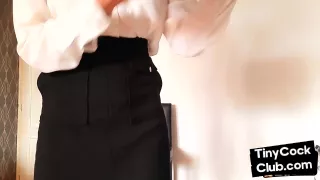 SPH solo domina humiliates sissy guys with pathetic dick